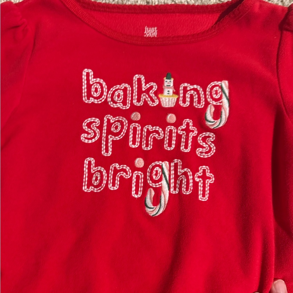 Just One You Red Kids Pajama Set